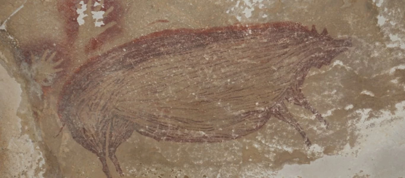 Ινδονησία: Ανακαλύφθηκε η αρχαιότερη σπηλαιογραφία ζώου - Ηλικίας τουλάχιστον 45.500 ετών (βίντεο)